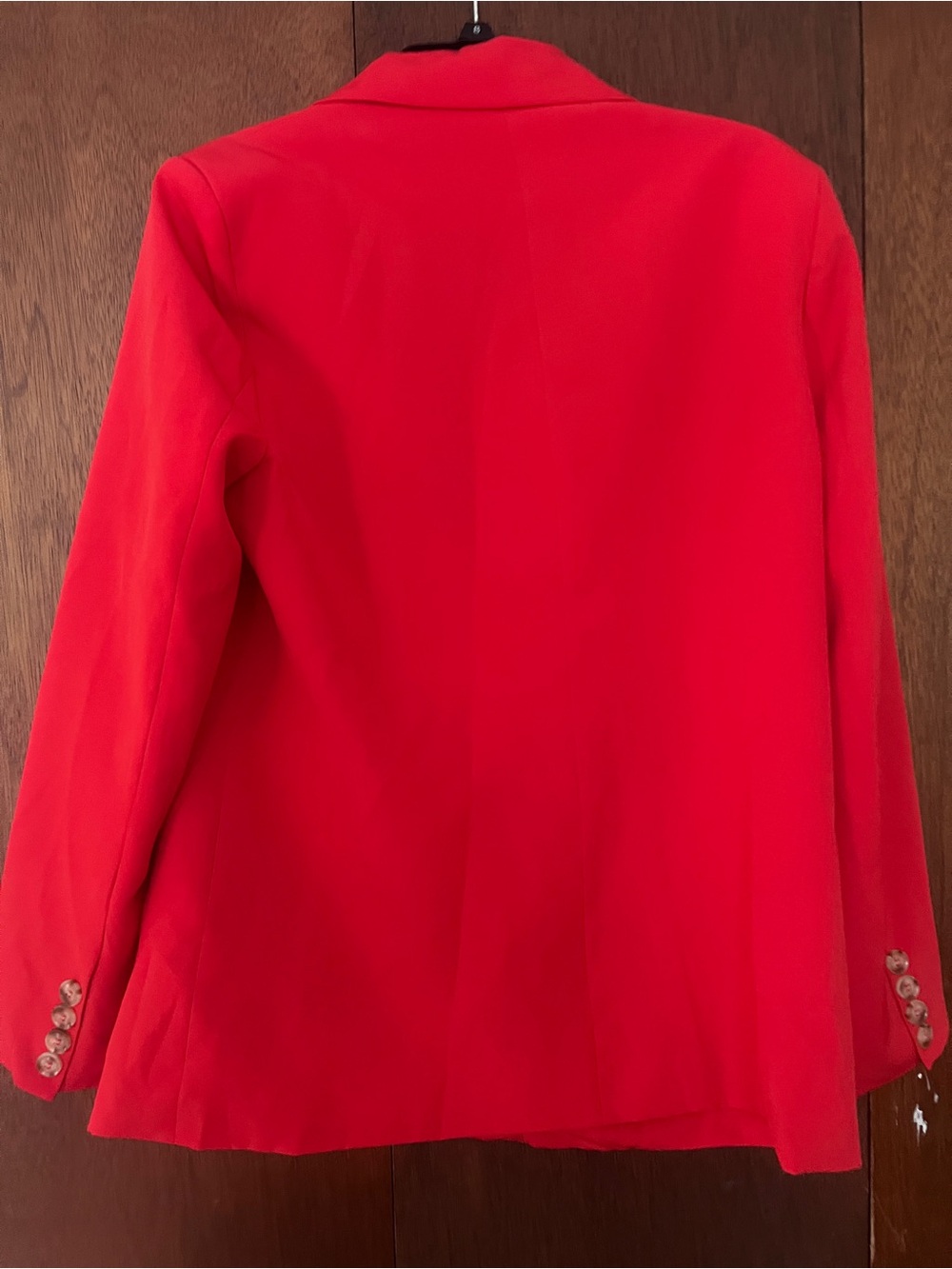 Pink Lily Vibrant Red Women's Blazer - Picture 2 of 4